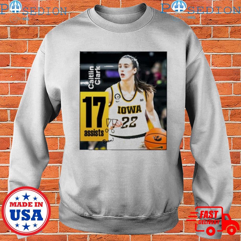 Caitlin Clark Iowa Hawkeyes number 22 and signature shirts, hoodie ...