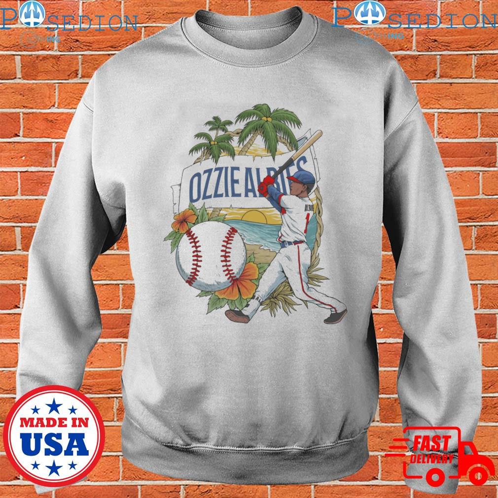 Official Breakingt store ozzie albies I love him shirt, hoodie, sweater,  long sleeve and tank top