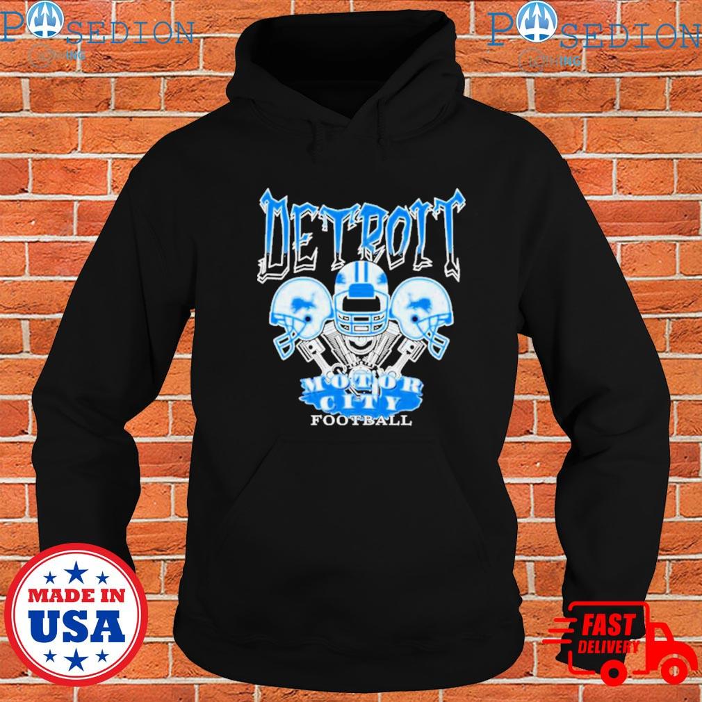 FREE shipping Detroit Lions Detroit Motor City Retro Shirt, Unisex tee,  hoodie, sweater, v-neck and tank top in 2023