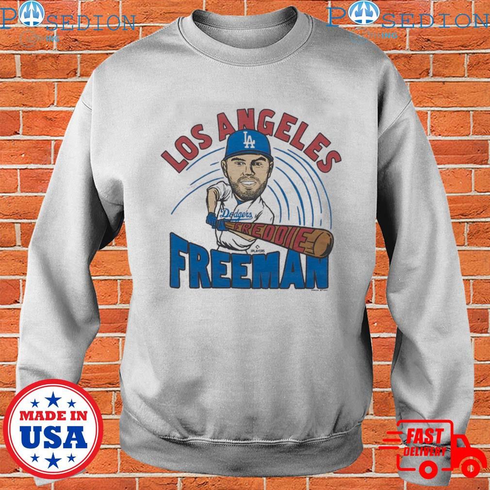 Freddie Freeman Swing Los Angeles Dodgers cartoon shirt, hoodie, sweater,  long sleeve and tank top