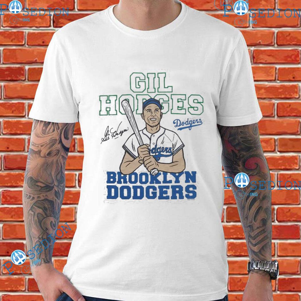 Gil Hodges Brooklyn Los Angeles Dodgers signature shirt, hoodie