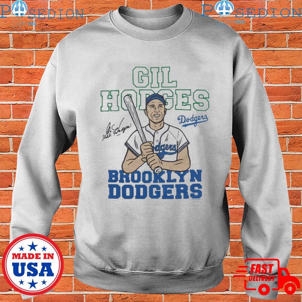 Brooklyn Dodgers Gil Hodges Signature shirt, hoodie, sweater, long