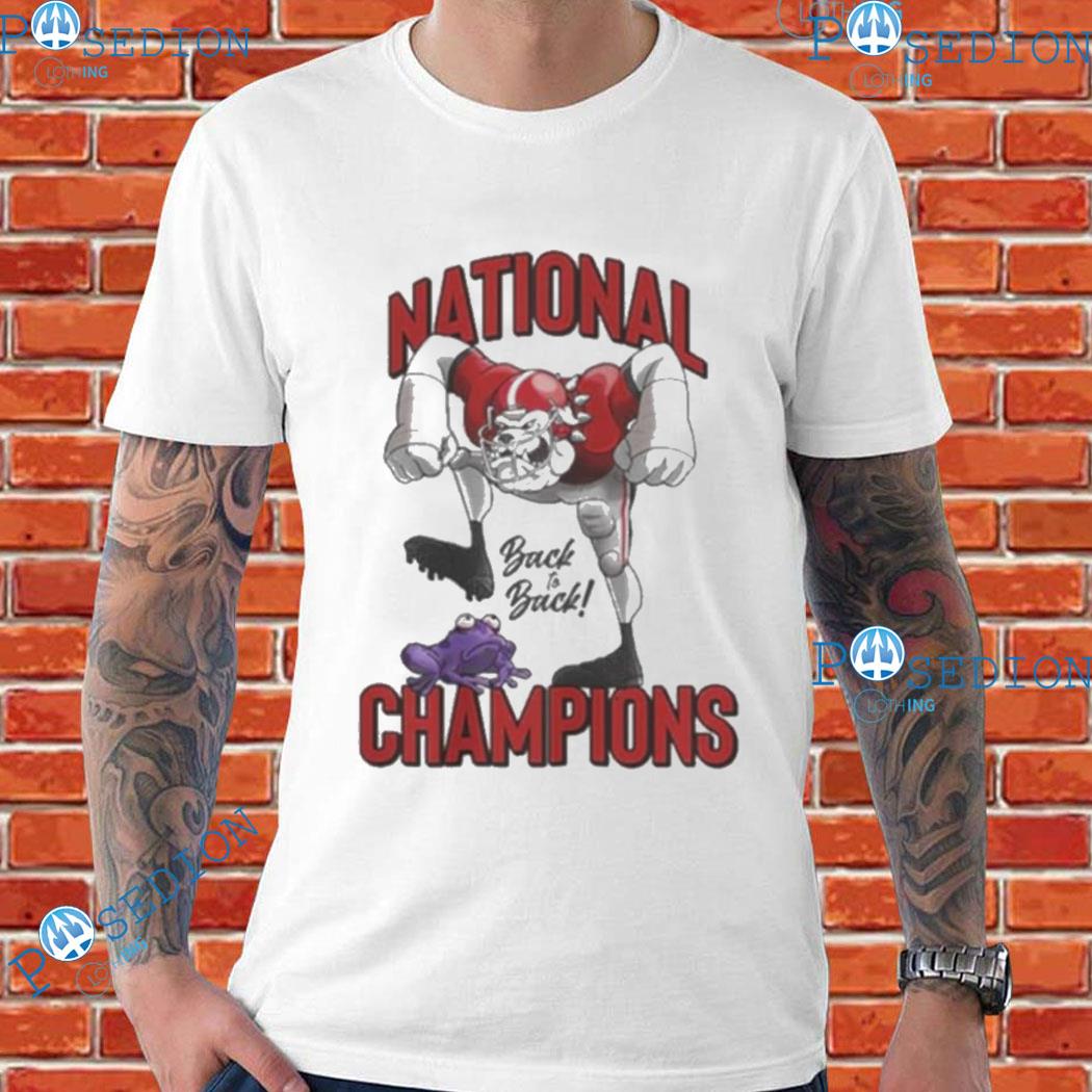 Georgia Bulldogs T-shirt - 2022 Back to Back National Champions