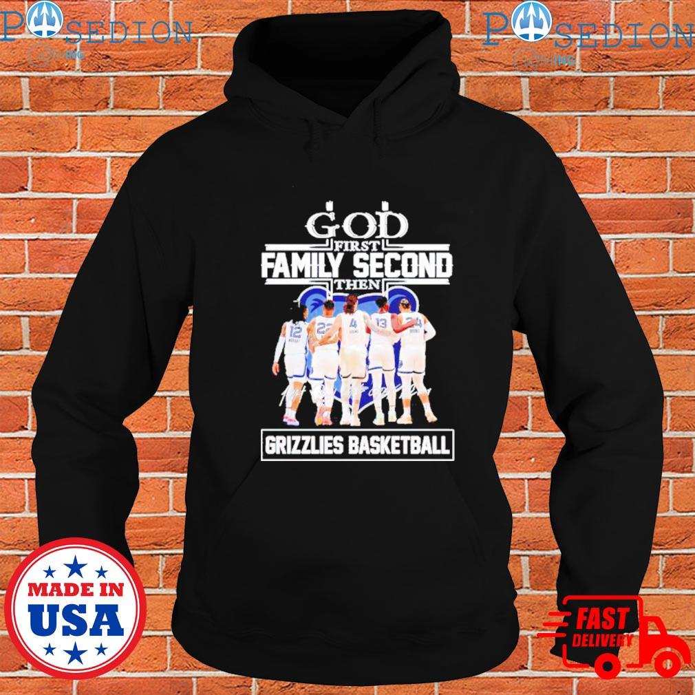 God First Family Second Then Grizzlies Basketball 2023 Nba Playoff Shirt -  Shibtee Clothing