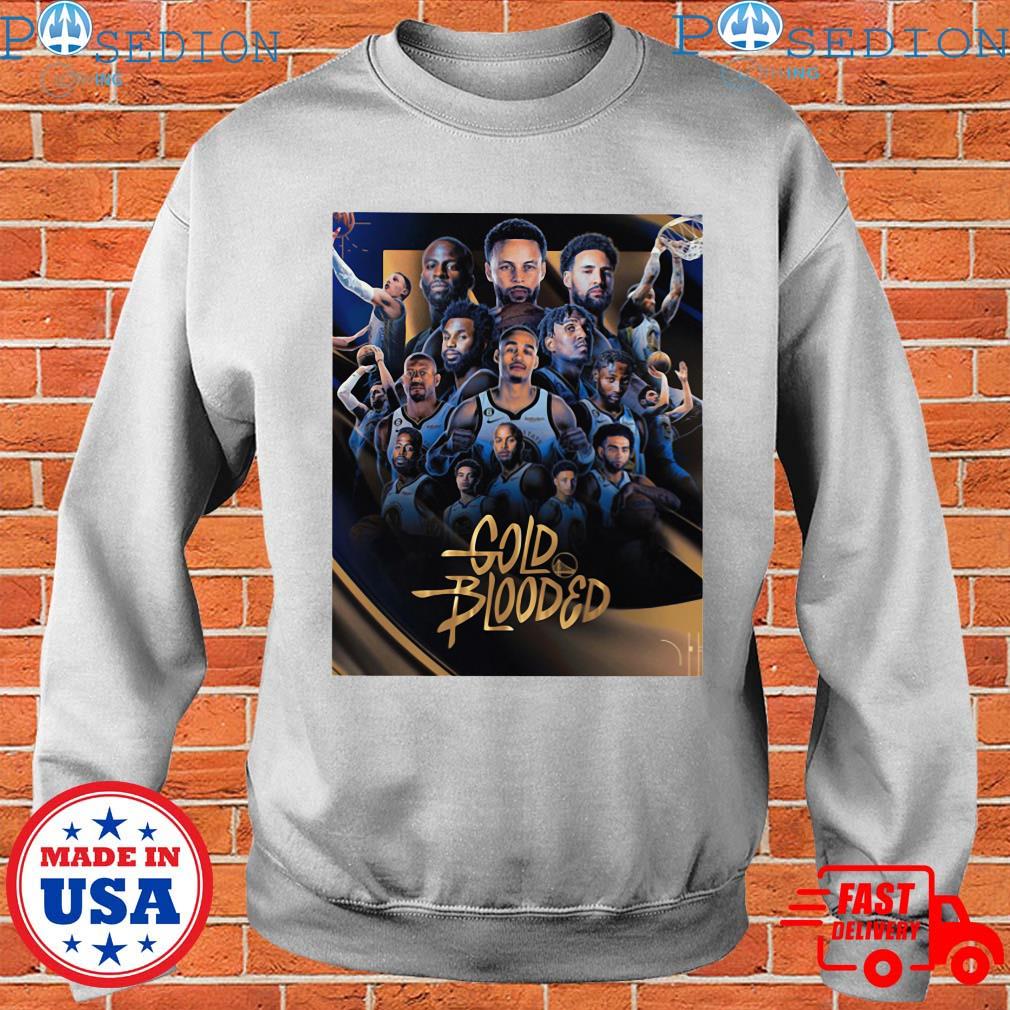 Golden State Warriors Gold Blooded 2023 shirt, hoodie, sweater, long sleeve  and tank top