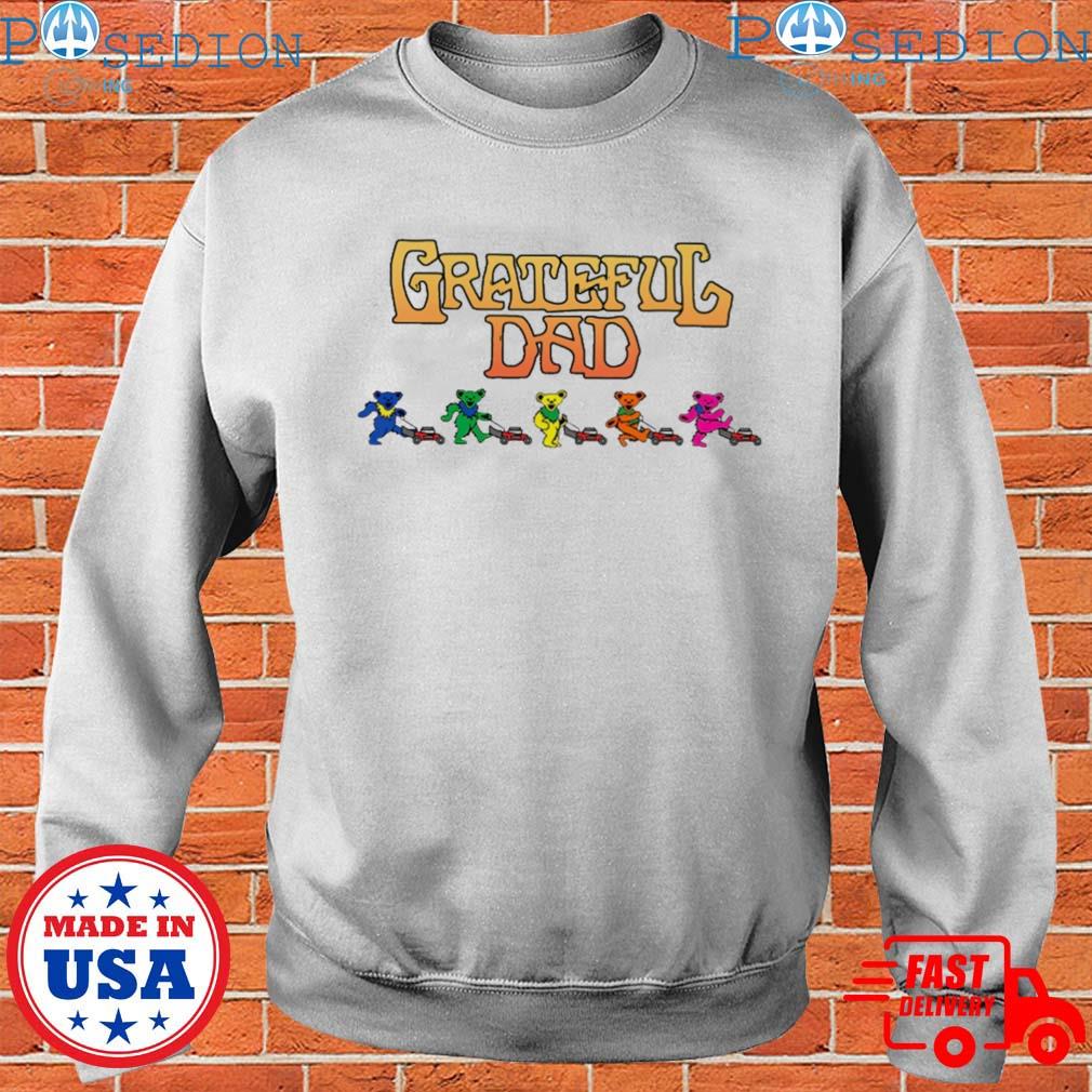 Official Grateful dad mowing bears T-shirt, hoodie, tank top