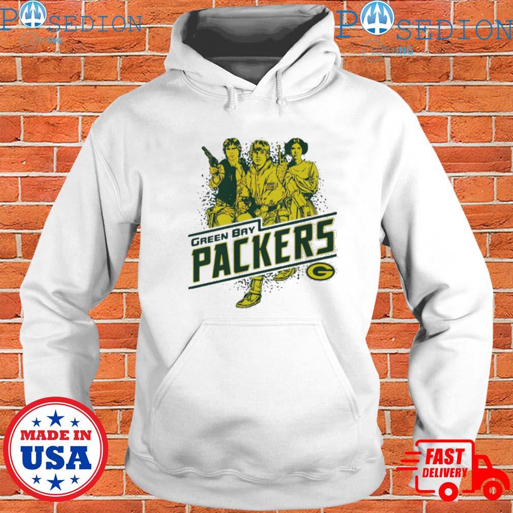 Green Bay Packers stuff Star wars T-shirt, hoodie, sweater, long sleeve and  tank top