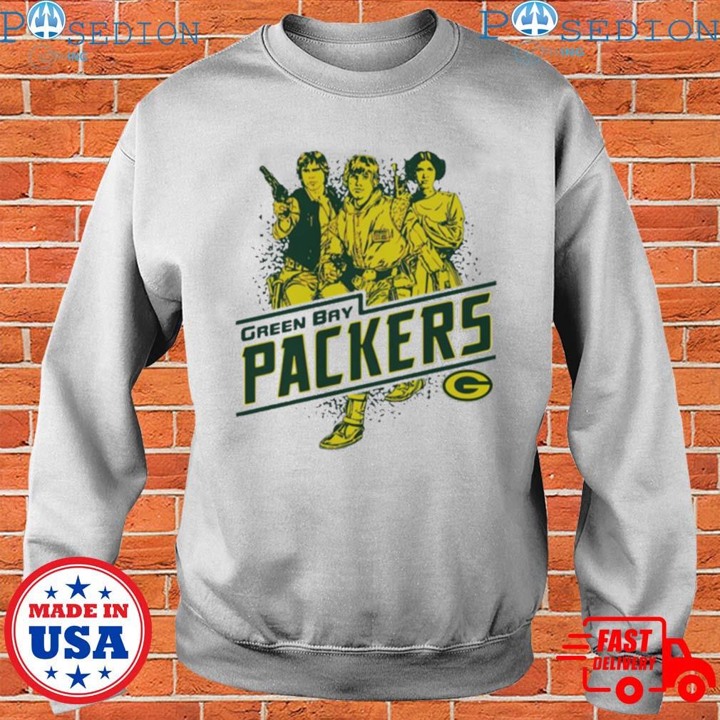 Green Bay Packers stuff Star wars shirt