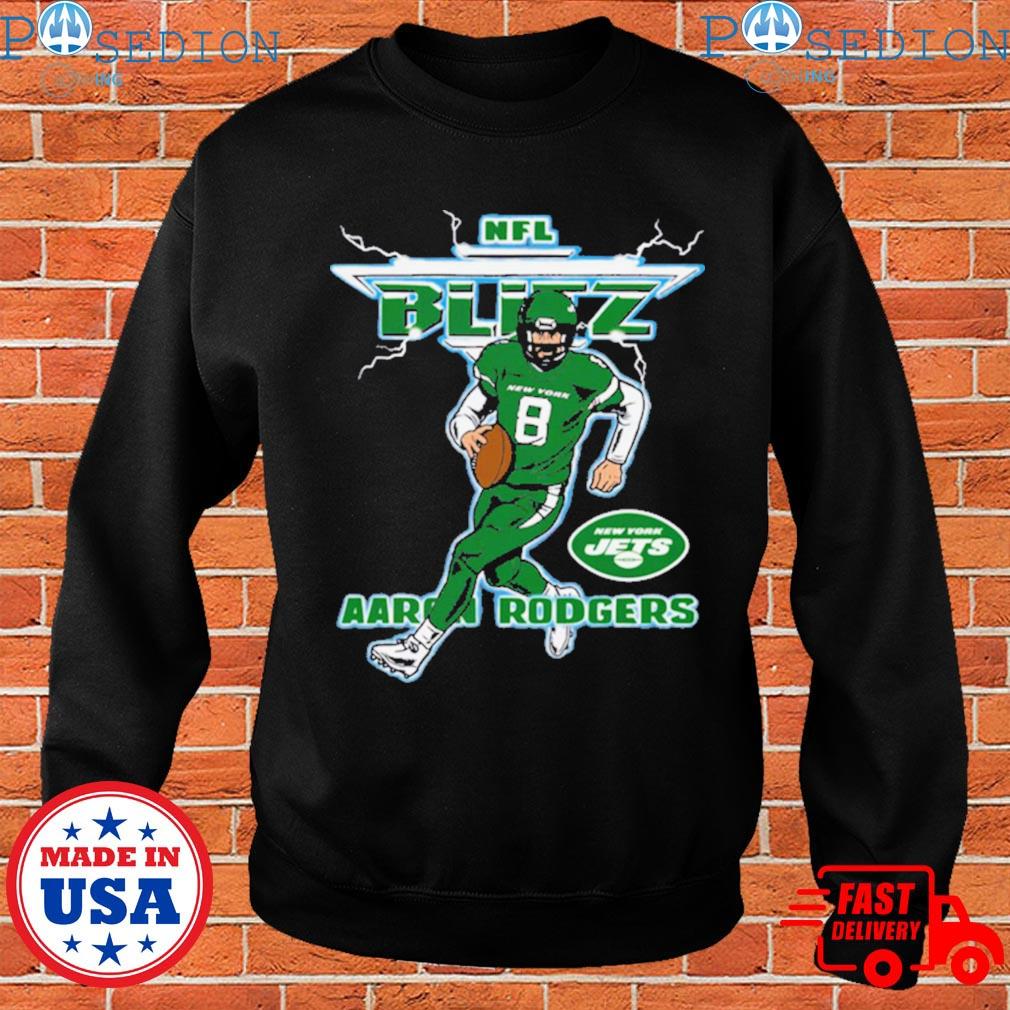 NFL Blitz New York Jets Aaron Rodgers Shirt, hoodie, sweater, long sleeve  and tank top