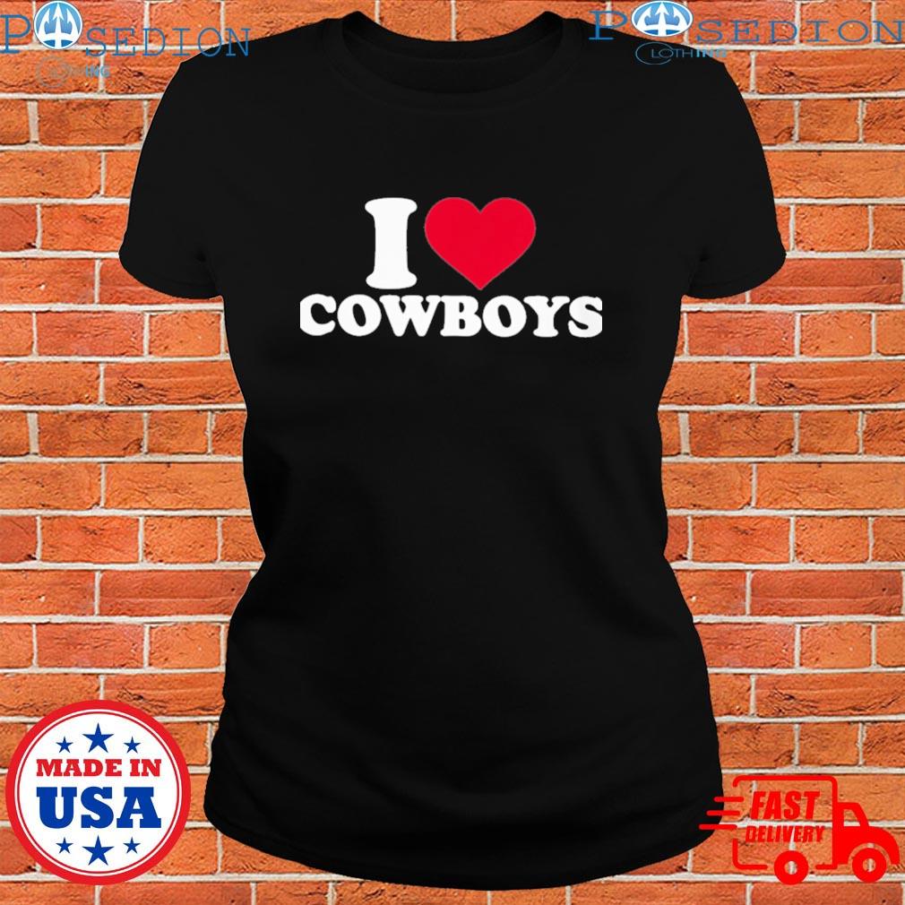 I Love Cowboys Tank Top