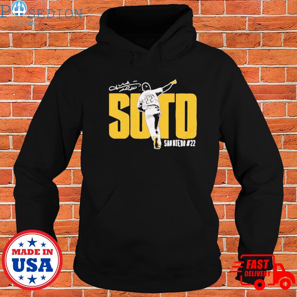 The chosen Juan Soto San Diego Padres signature shirt, hoodie, sweater and  long sleeve