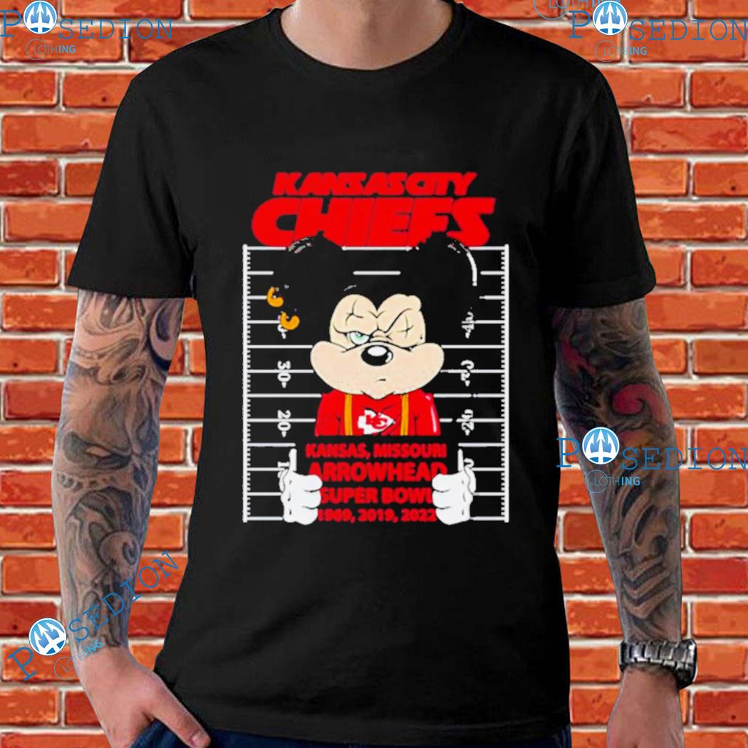 Kansas City Chiefs Mickey Mouse T-Shirt - T-shirts Low Price