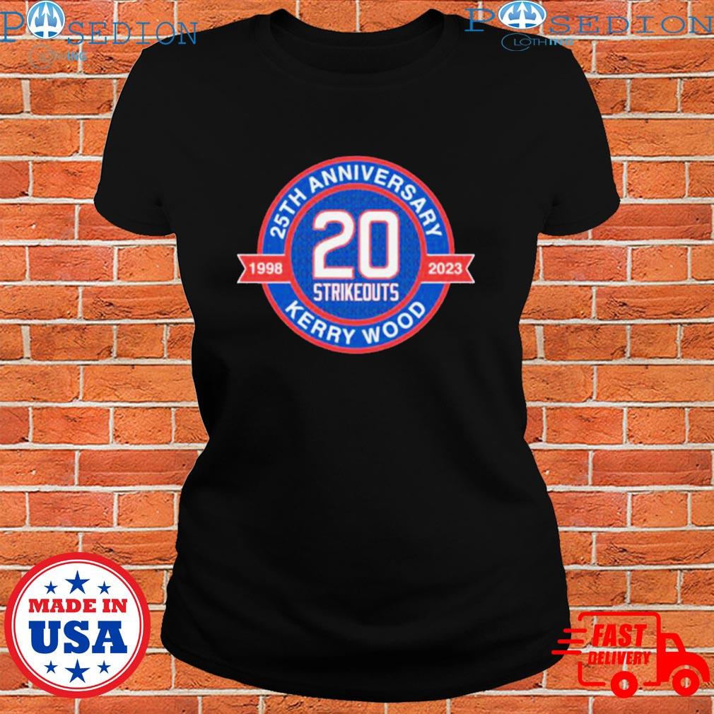 Kerry Wood 25th Anniversary 1998 2023 20 Strikeouts Shirt, hoodie