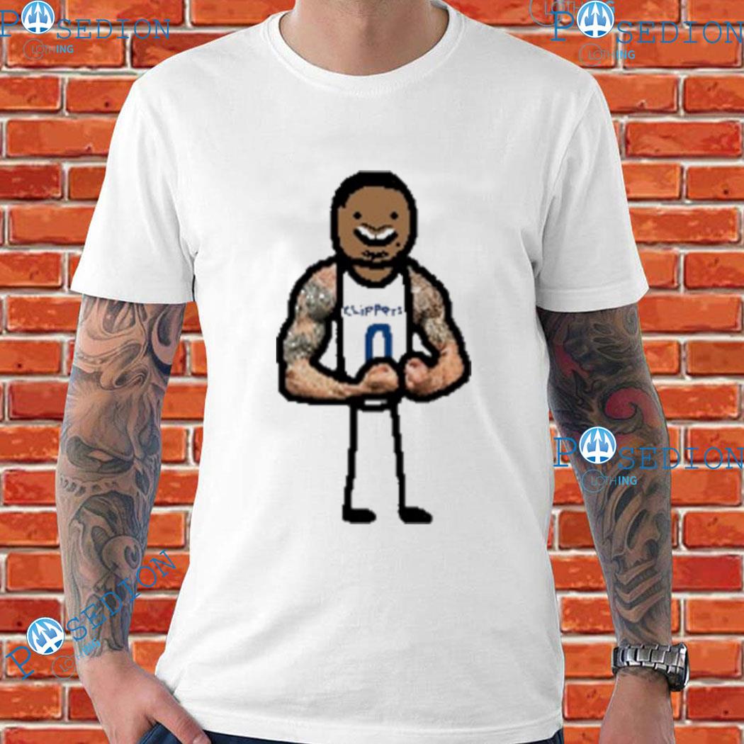 Russell Westbrook LA Clippers Clippers Nation NBA Champion Art Work All  Over Print Shirt - Binteez
