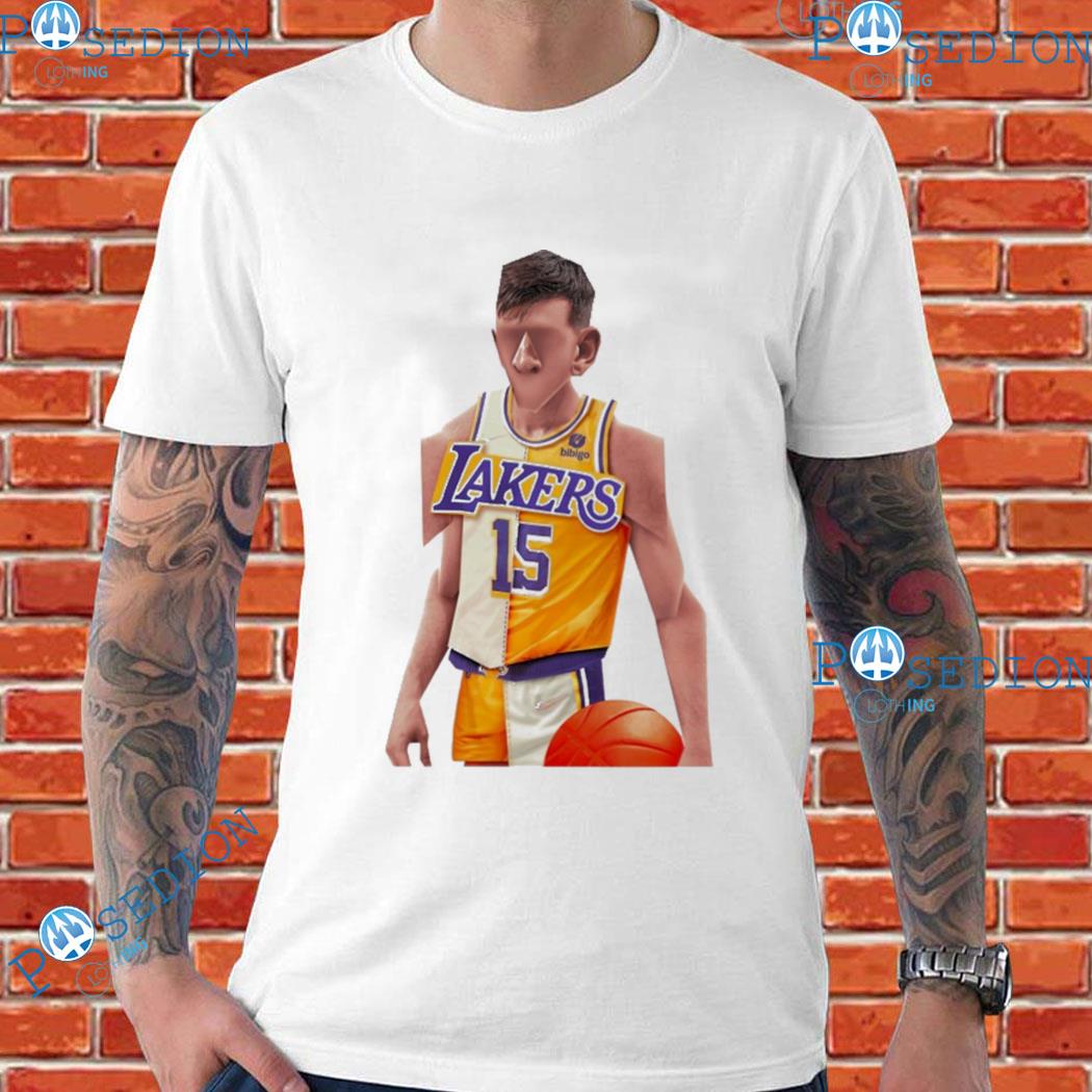 Austin Reaves 15 Los Angeles Lakers basketball 2023 T-shirt