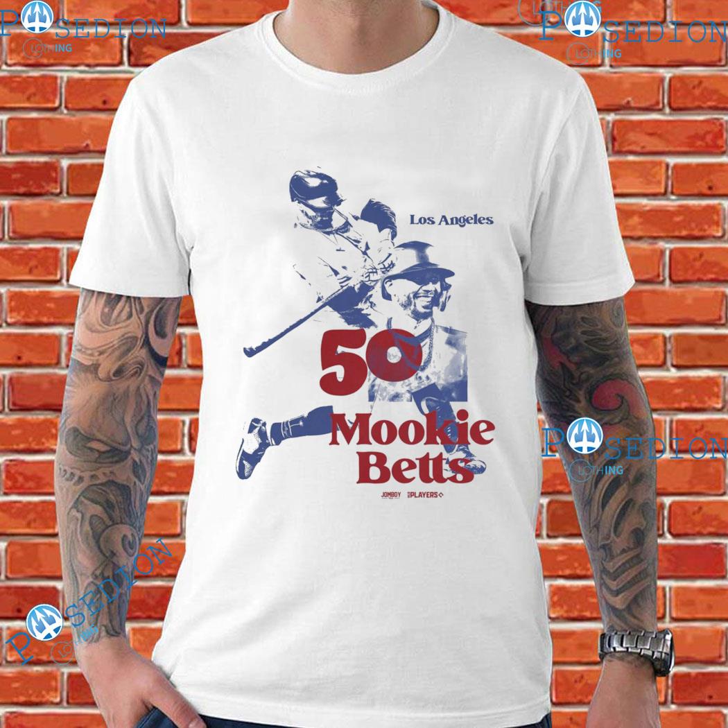Official los angeles 50 mookie betts baseball T-shirt, hoodie, tank top,  sweater and long sleeve t-shirt