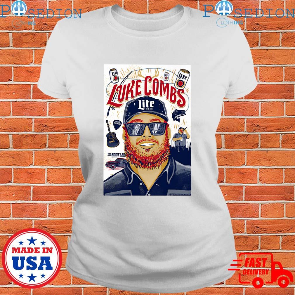 Luke Combs Miller Lite Shirt, hoodie, sweater, long sleeve and tank top