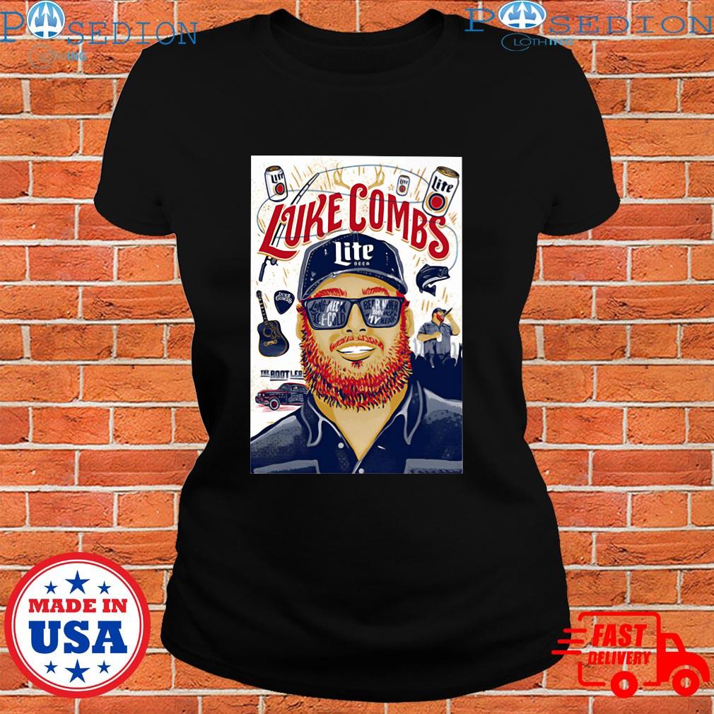 Luke Combs Miller Lite Shirt, hoodie, sweater, long sleeve and tank top