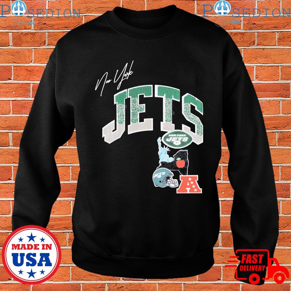 Men's Pro Standard Black New York Jets Hometown Collection T-Shirt