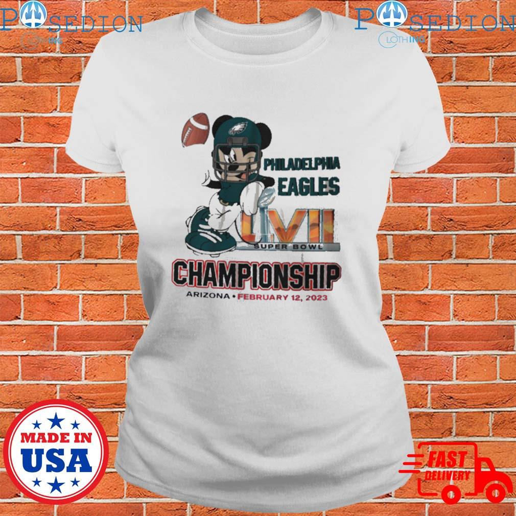 This Girl Loves Her Philadelphia Eagles And Mickey Disney T-Shirt