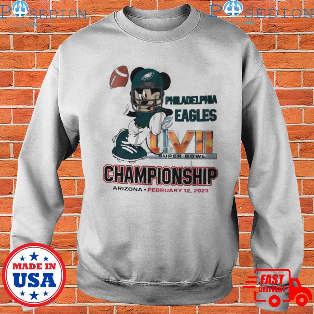 Mickey Mouse Philadelphia Eagles 2023 Super Bowl shirt, hoodie, sweater,  long sleeve and tank top