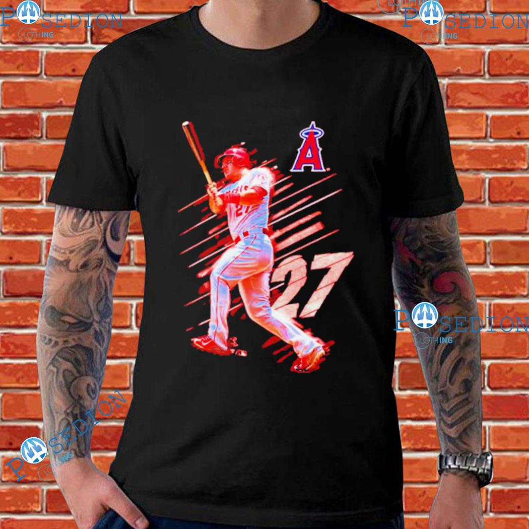 Mike Trout Los Angeles Angels Fade Away shirt, hoodie, sweater and long  sleeve