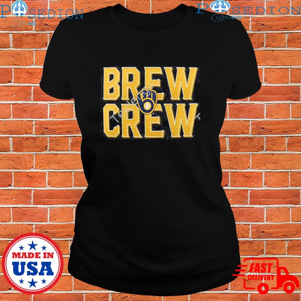 Official milwaukee brewers hometown brew crew T-shirt, hoodie, tank top,  sweater and long sleeve t-shirt