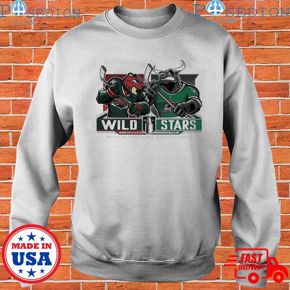 Minnesota Wild Vs Dallas Stars 2023 Western Conference Quarter Finals  Stanley Cup Playoffs Shirt
