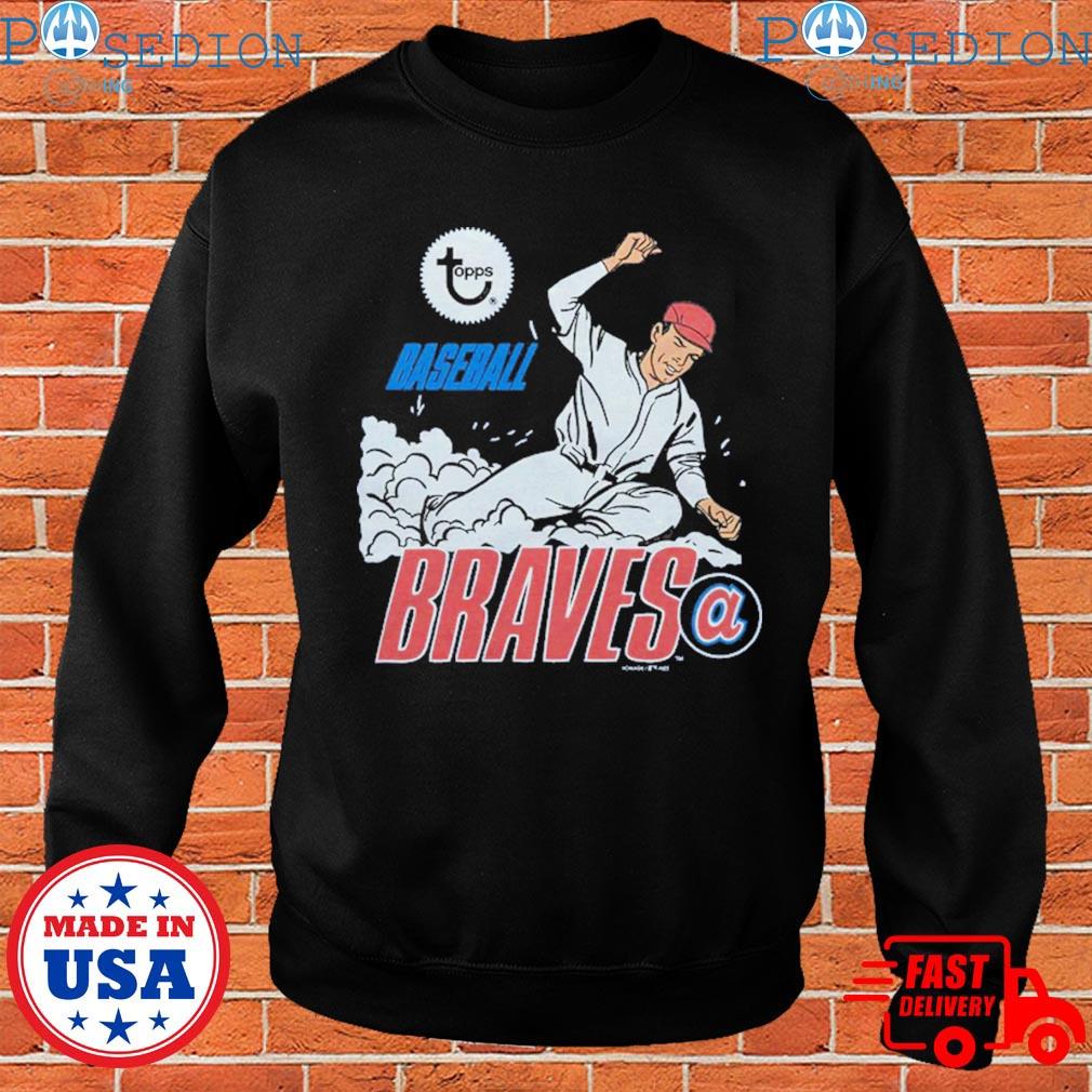 Official mLB x Topps Atlanta Braves shirt, hoodie, sweater, long sleeve and  tank top