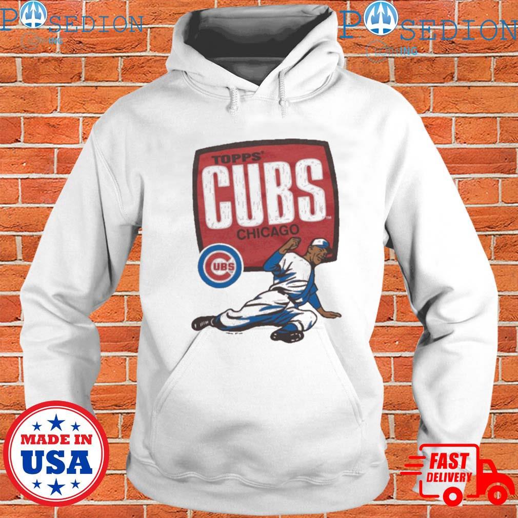 Mlb x topps Chicago Cubs T-shirt, hoodie, sweater, long sleeve and tank top