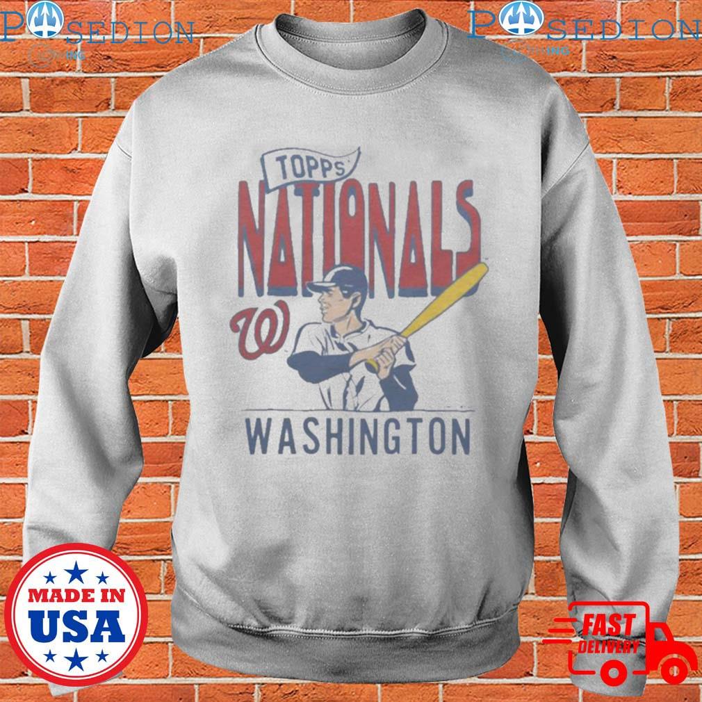MLB x Topps Washington Nationals shirt, hoodie, sweater, long