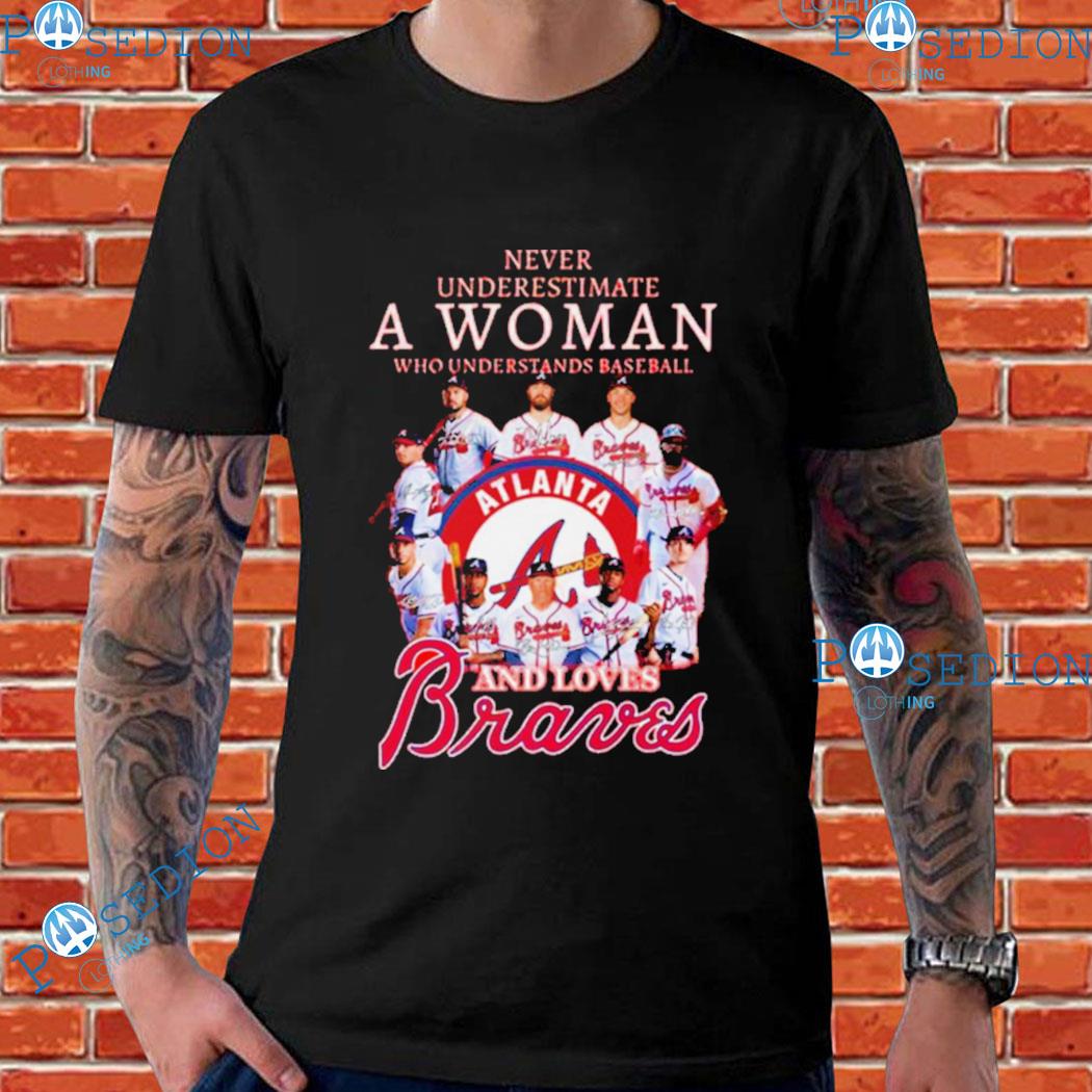 Real Women Love Baseball Atlanta Braves T-Shirt, hoodie, sweater, long  sleeve and tank top