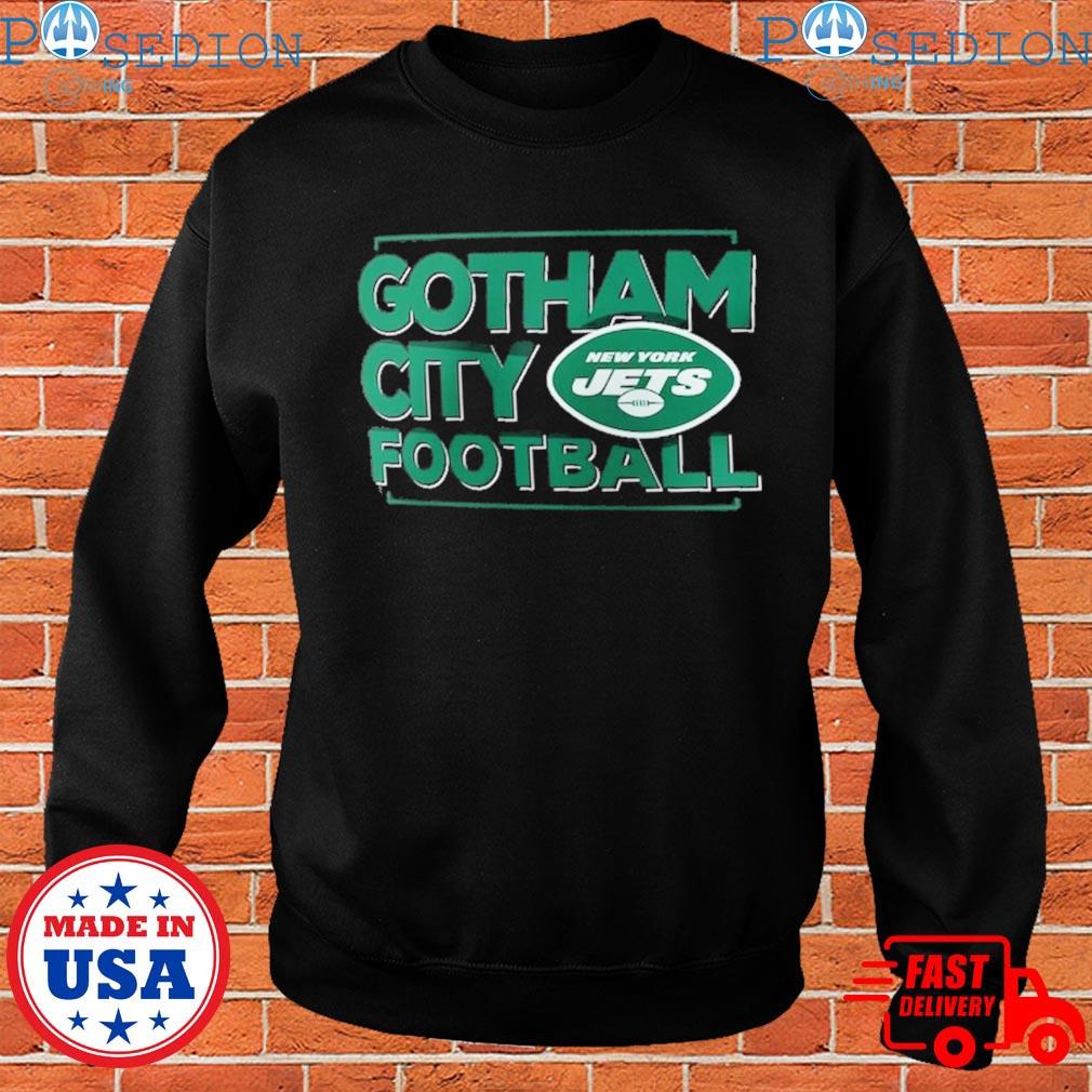 New York Jets Gotham City Football Iconic Hometown Graphic T-Shirt