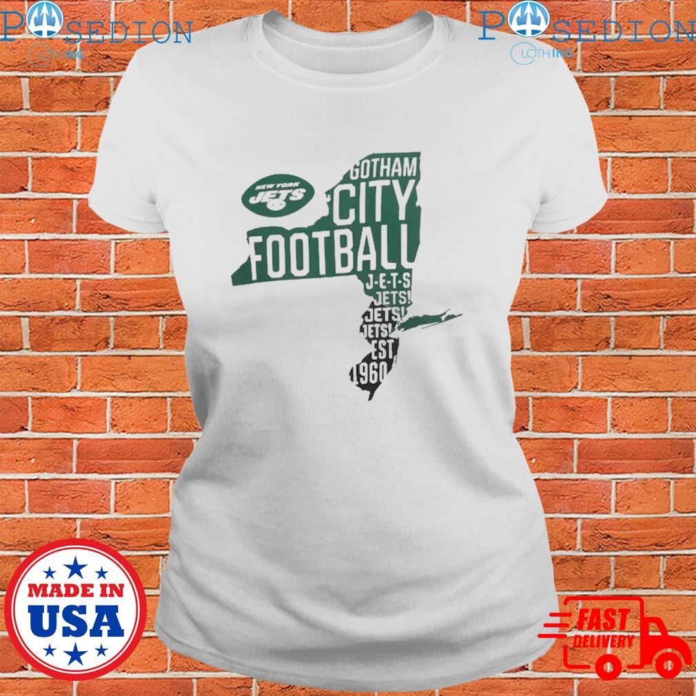 Gotham City Football New York J-E-T-S Jets Jets Jets Est 1960 T-Shirts,  hoodie, sweater, long sleeve and tank top