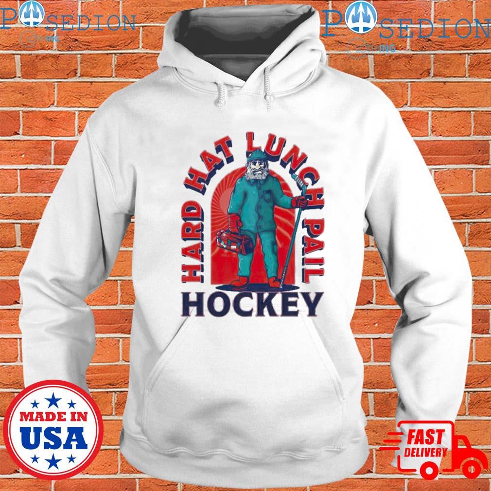 Buy Ny islanders fan hard hat lunch pail hockey shirt For Free