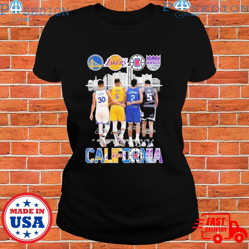 California golden state warriors and los angeles Lakers and los angeles  clippers NBA sacramento kings signature shirt, hoodie, sweater, long sleeve  and tank top