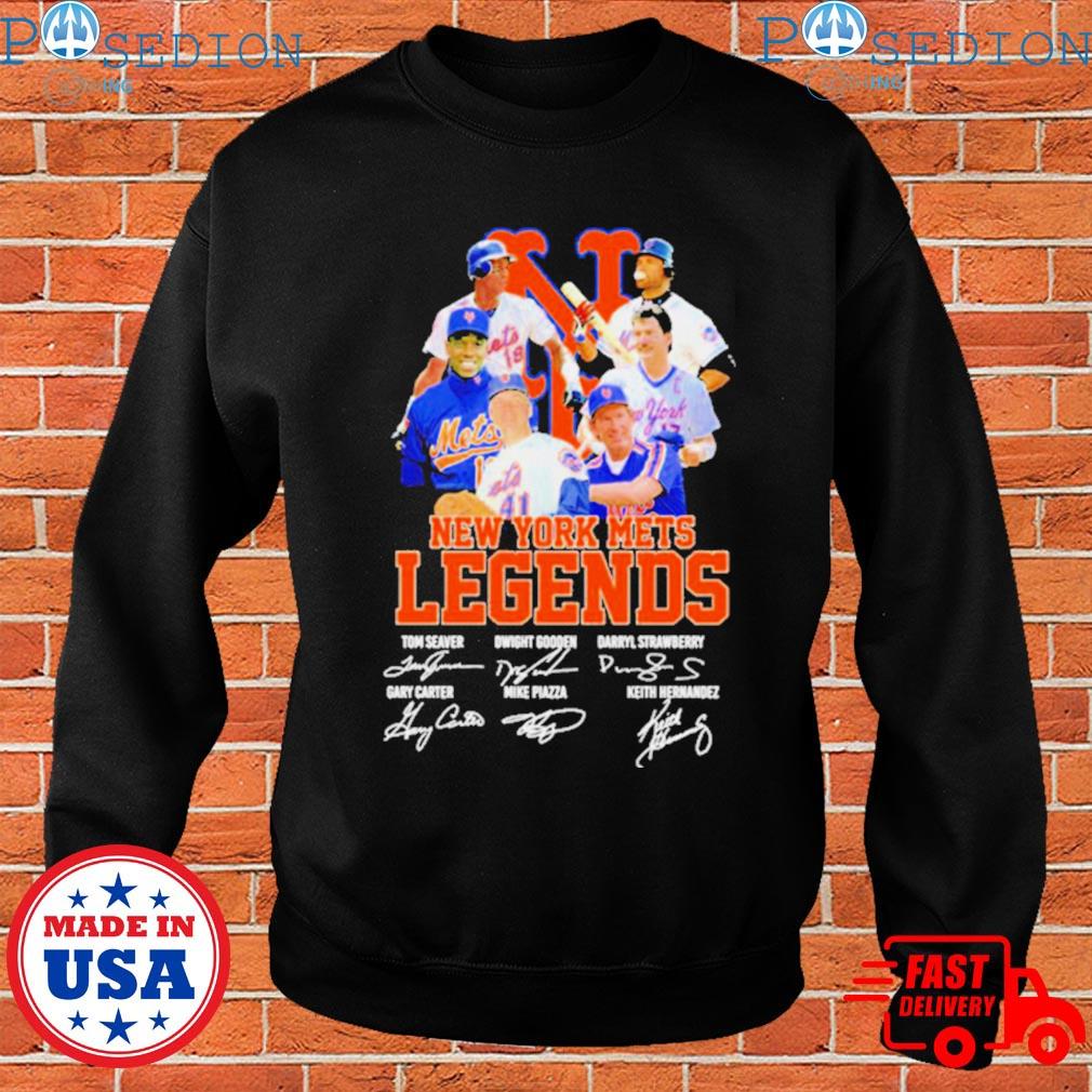 Official New York Mets Legends Tom Seaver, Dwight Gooden, Darryl Strawberry  signatures shirt, hoodie, sweater, long sleeve and tank top