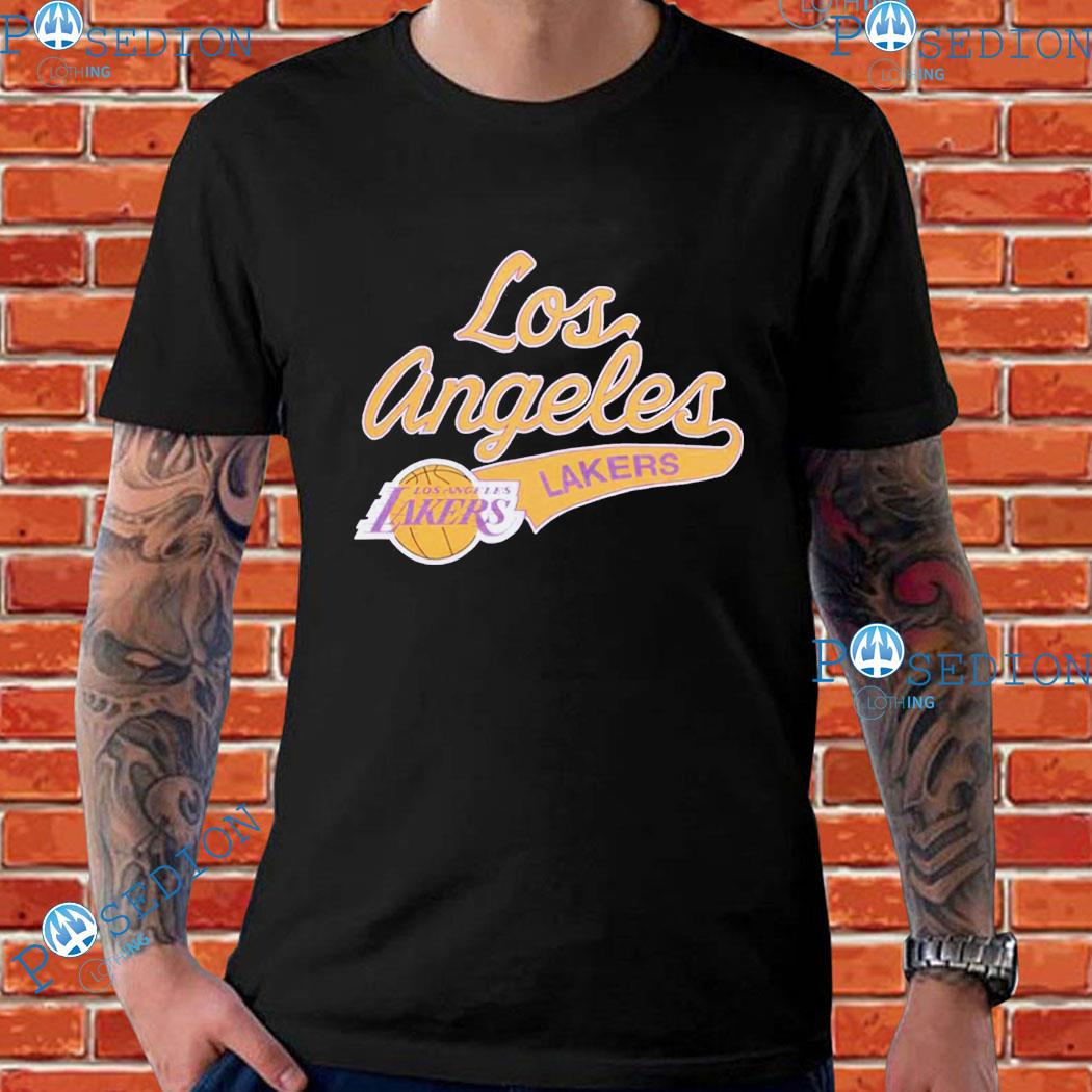 Official script los angeles Lakers T-shirt, hoodie, sweater, long sleeve  and tank top