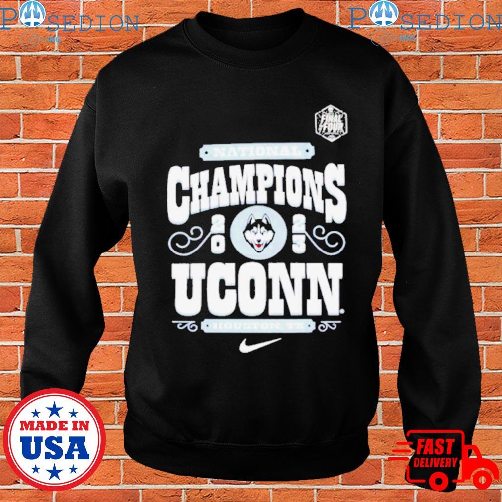 UConn Huskies 2023 NCAA Men's Basketball National Champions Nike Women's  Hoodie: University Of Connecticut