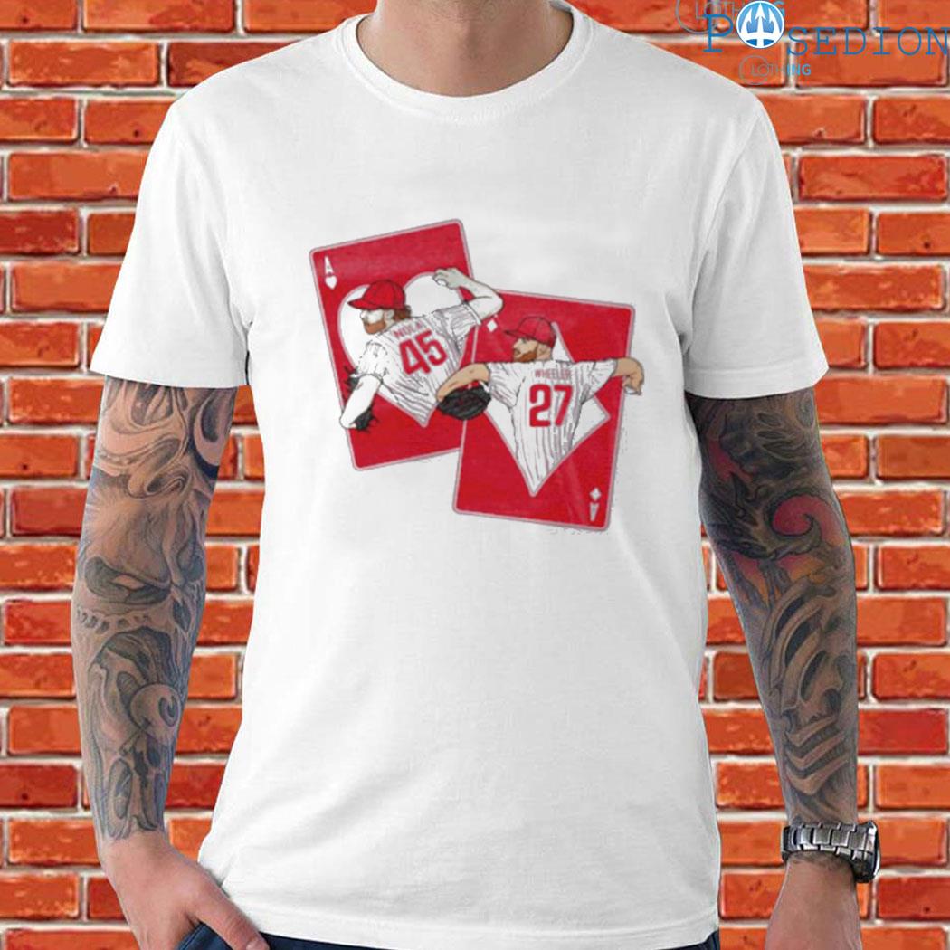 Aaron Nola-Zack Wheeler 24 Philadelphia T-Shirt - Teesplash Store