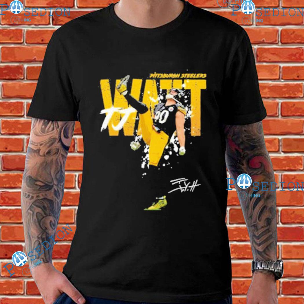 Pittsburgh Steelers TJ Watt Football T-Shirt 