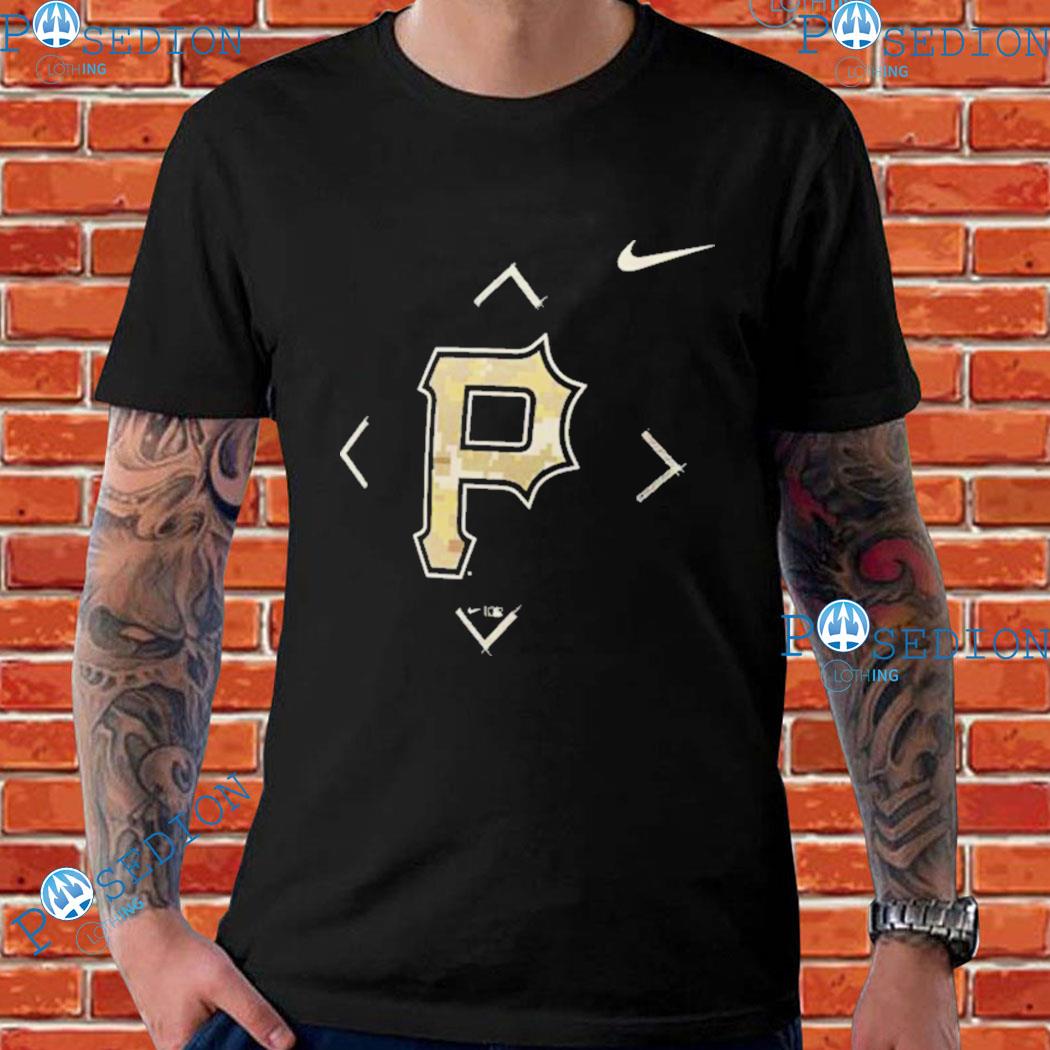 Pittsburgh Pirates Nike Camo Jersey - Black