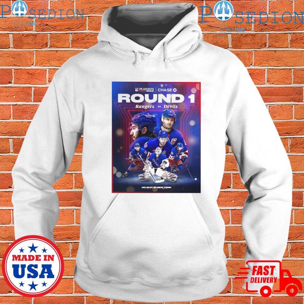 New York Rangers Playoffs 2023 No Quit In New York shirt, hoodie, sweater,  long sleeve and tank top