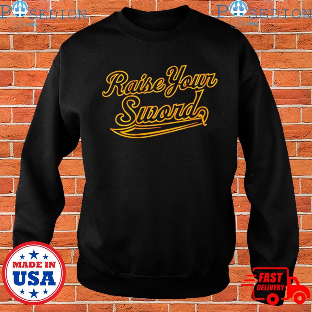 Pittsburgh Pirates raise your sword logo 2023 shirt, hoodie, sweater, long  sleeve and tank top