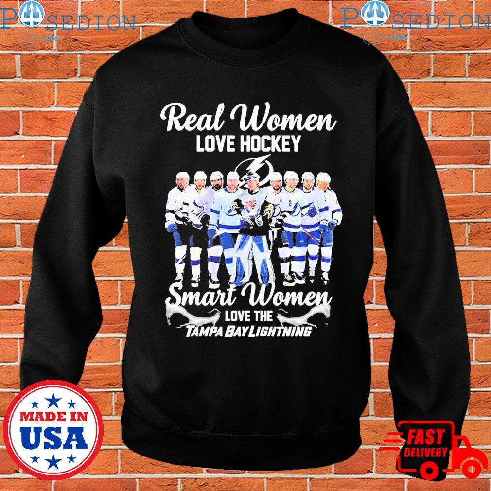 Real Women Love Hockey Smart Women Love The Tampa Bay Lightning 2023  Stanley Cup Playoff Shirt, hoodie, sweater, long sleeve and tank top