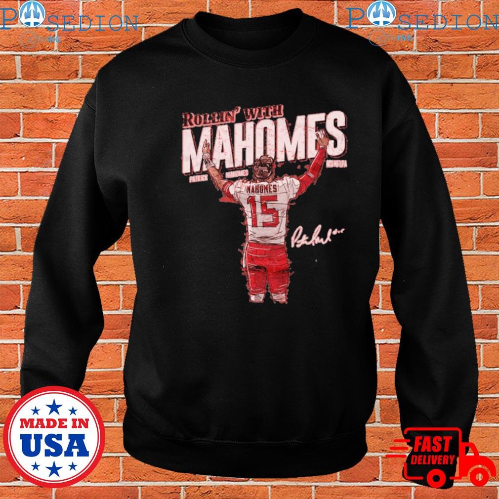 Rolling With Mahomes Tshirt Women Mahomes Womens Shirt