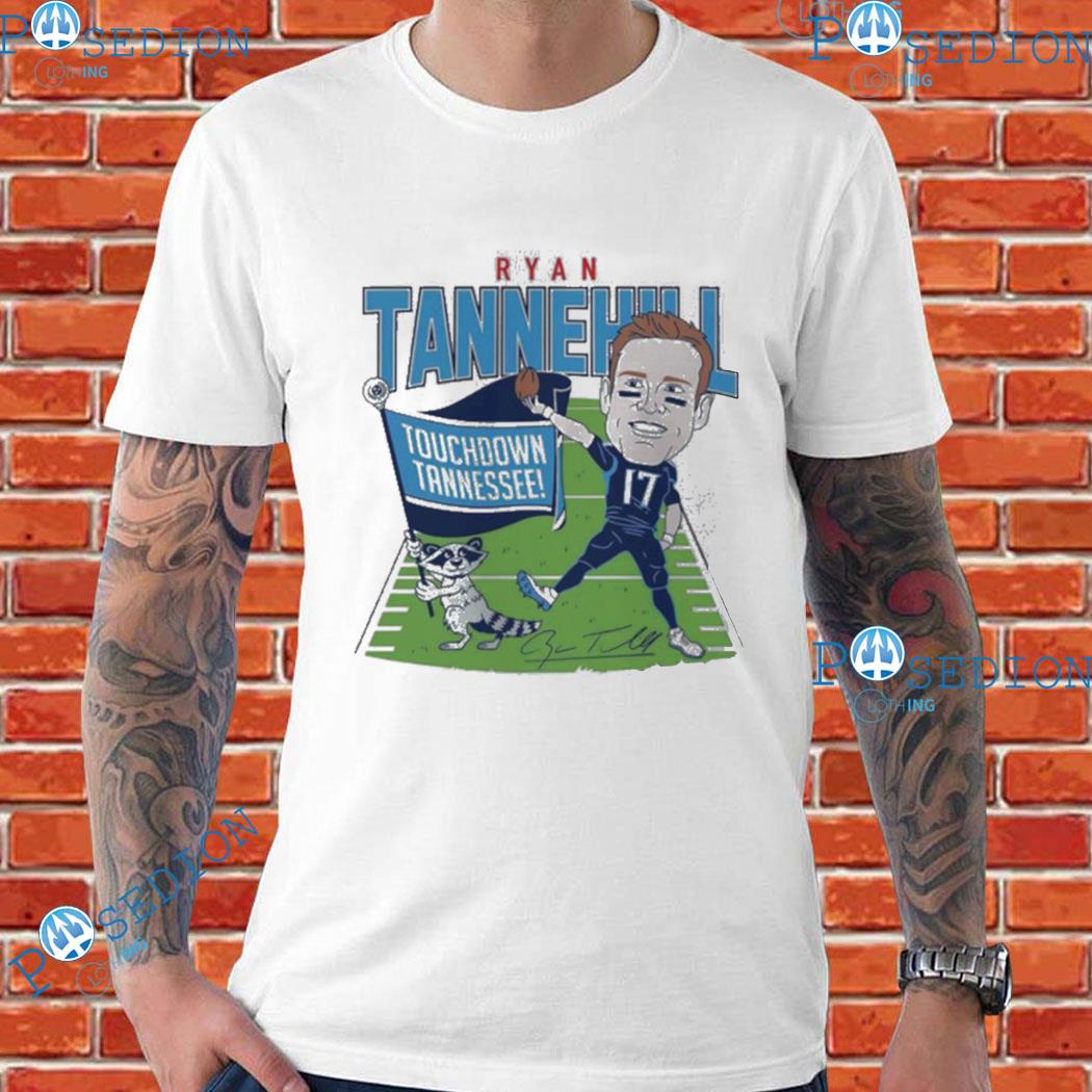 Ryan tannehill caricature touchdown Tennessee T-shirt, hoodie