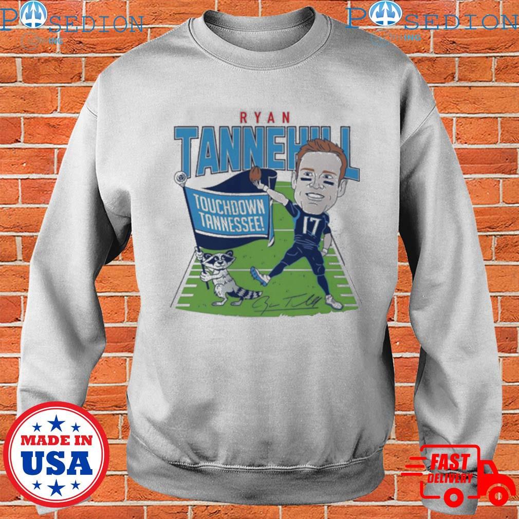 Ryan Tannehill caricature Touchdown Tennessee shirt