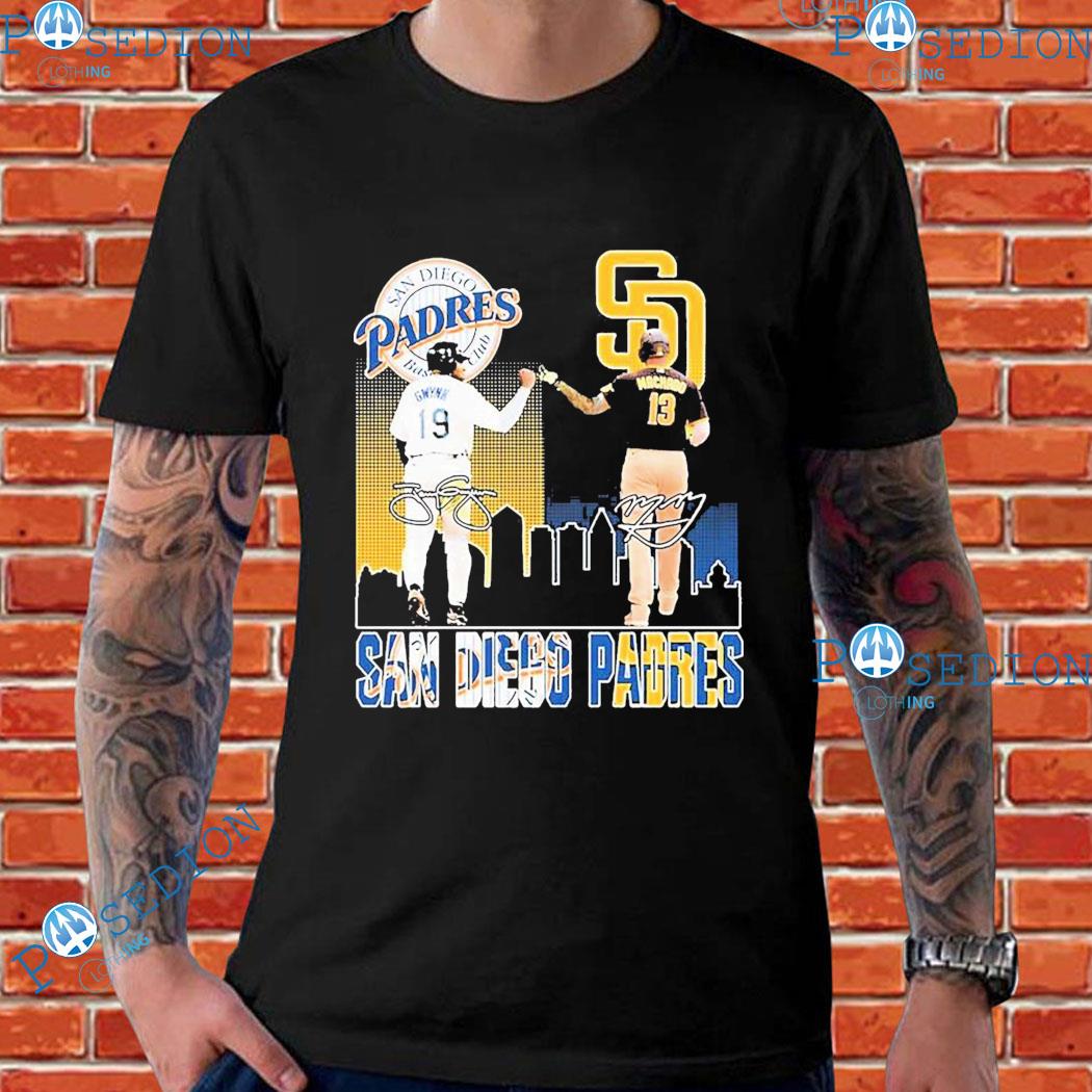 Just A Women Who Loves Her San Diego Padres Signatures Long Sleeve T Shirt,Sweater,  Hoodie, And Long Sleeved, Ladies, Tank Top