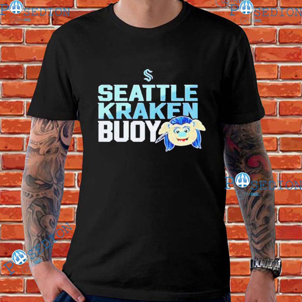 Official Seattle Kraken Mascot Head T-Shirt, hoodie, sweater, long sleeve  and tank top